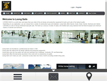 Tablet Screenshot of loongsails.com